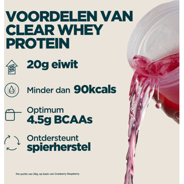 MYPROTEIN Clear Whey Isolate - 500g - 20servings - Fantastic Four - Blue Bubblegum