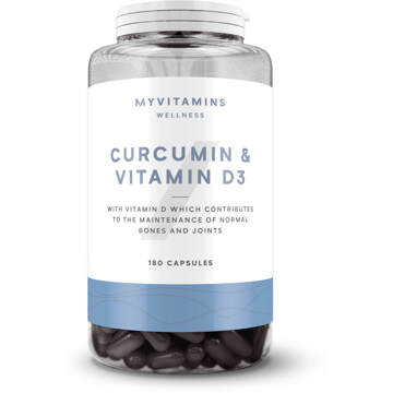 Myvitamins Curcumin & Vitamine D3 Capsules - 60Capsules