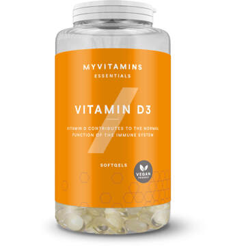 Myvitamins Vitamine D3 Softgels - 180softgels - Vegan