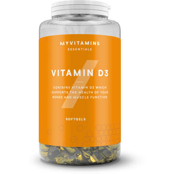 Myvitamins Vitamine D3 Softgels - 360softgels - Niet Veganistisch