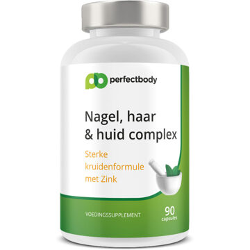 Nagel-, Haar- En Huidcomplex - 90 Capsules - PerfectBody.nl