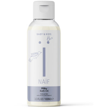 Naïf Care - Milky Bath Oil - 100 Ml - Met Natuurlijke Katoenzaadolie