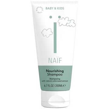 Naïf Care - Nourishing Shampoo - 200 Ml - Met Natuurlijke Katoenzaad Extract