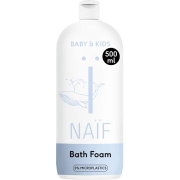 Naïf Care - Relaxing Bath Foam - 500 Ml - Met Natuurlijke Katoenzaad Extract