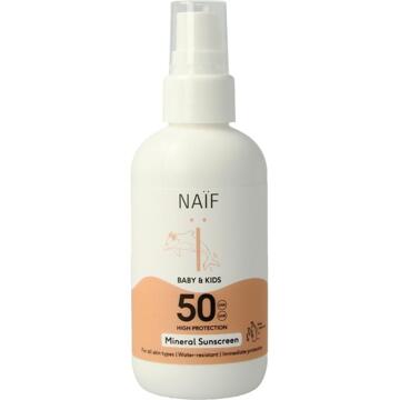 Naïf Zonnebrand Spray Baby & Kids SPF50 100ml