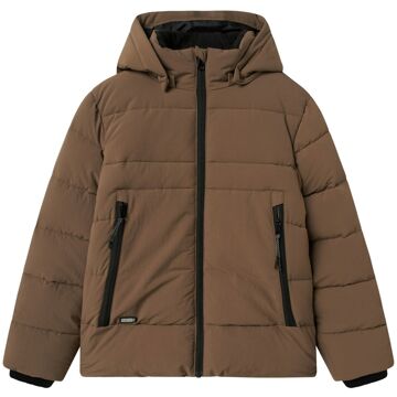 name it jongens winterjas Bruin - 158