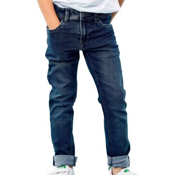 name it Silas Jeans Junior donker blauw - 152