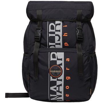 Napapijri H-Curver Dp black backpack Zwart - H 39 x B 34 x D 17