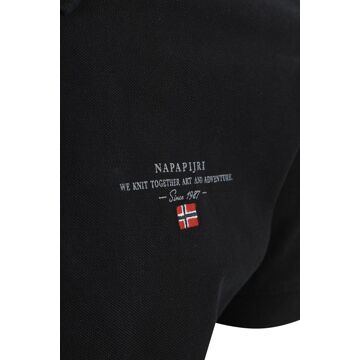 Napapijri Polo Elbas Zwart - M,L,XL