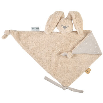 Nattou Lapidou maxi knuffeldoek teddy zandkleur Beige