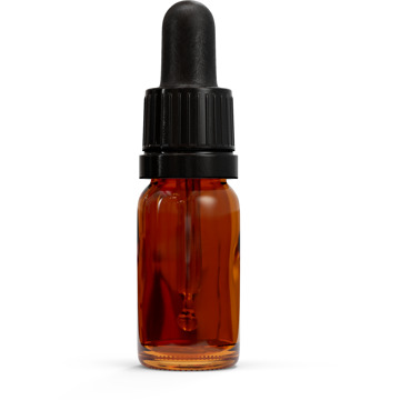 Natural Heroes Glazen fles - Bruin (incl. varierende doppen) 10 ml / Pipet Dop