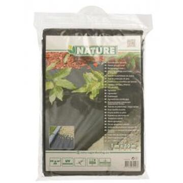 Nature Grondbedekkingsvlies 1x20 m zwart 6030220