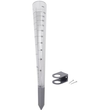 Nature NATUUR Pluviometer om op de grond te naaien - 100 ml - H 30,5 x Ø 4 cm