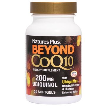 Natures Plus Beyond CoQ10 Ubiquinol 200 mg (60 Softgels) - Nature's Plus