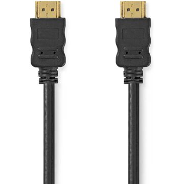 Nedis High Speed ??HDMI-Kabel met Ethernet - CVGB34060BK50 Zwart