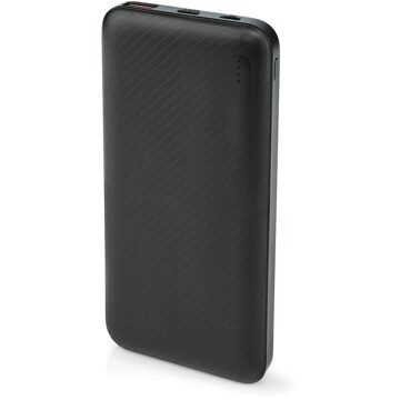 Nedis Powerbank - UPBKPD10000BK - Zwart