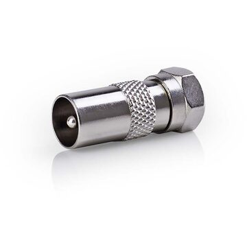 Nedis Satelliet- en Antenne-Adapter - CSGB41953ME - Zilver Zilverkleurig