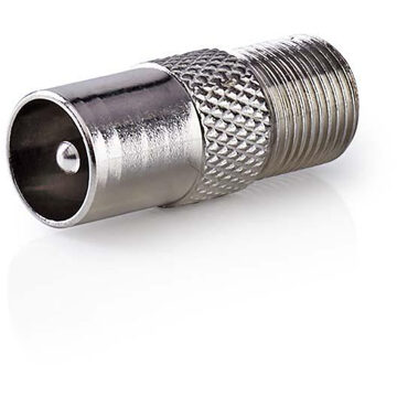 Nedis Satelliet- en Antenne-Adapter - CSGB41954ME - Zilver Zilverkleurig