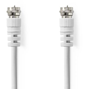 Nedis Satelliet- en Antennekabel - CSGB41000WT30 Wit