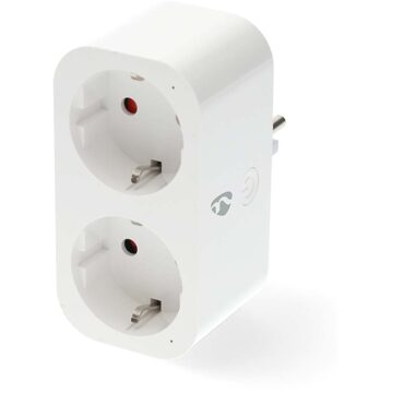 Nedis SmartLife Slimme Stekker | Wi-Fi | Energiemeter | 3680 W | Type F (CEE 7/7) | Android / IOS Smart home accessoire