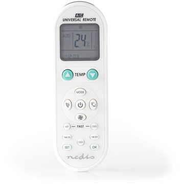 Nedis Universele afstandsbediening voor split-unit airconditioners - ACRC1WT - Wit