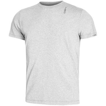 Neo Flyweight Teeme Hardloopshirt Heren-Lichtgrijs - S