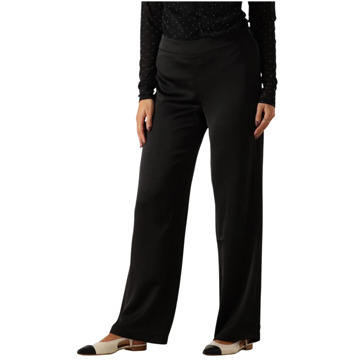 Neo Noir Zwarte Stijlvolle Pantalon voor Vrouwen Neo Noir , Black , Dames - M,S