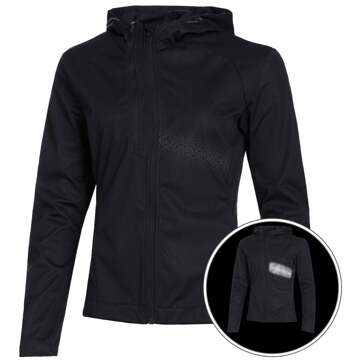 Neo Reflex-Tex Hardloopjas Dames-Zwart - S,M,L