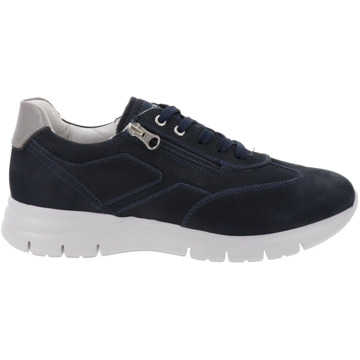 NeroGiardini Leren Heren Sneakers Elegant Comfortabel Nerogiardini , Blue , Heren - 44 EU