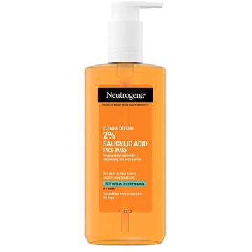 Neutrogena Cleanser Neutrogena Clear & Defend Facial Wash 200 ml