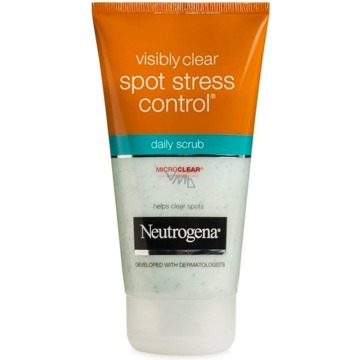Neutrogena Face Scrub Neutrogena Spot Stress Control Daily Scrub 150 ml