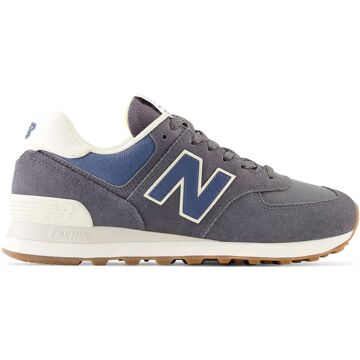 New Balance 574 Sneakers Dames donker grijs - blauw - off white - 38