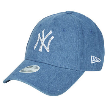 New Era Pet New-Era FEMALE DIAMANTE DENIM 9FORTY® NEW YORK YANKEES" Blauw - One size