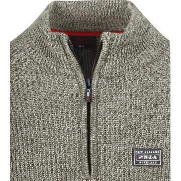New Zealand Auckland NZA Half Zip Trui Drake Groen - 3XL