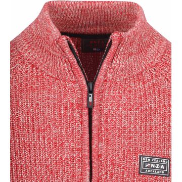 New Zealand Auckland NZA Half Zip Trui Drake Rood - 3XL,L,M,XL,XXL