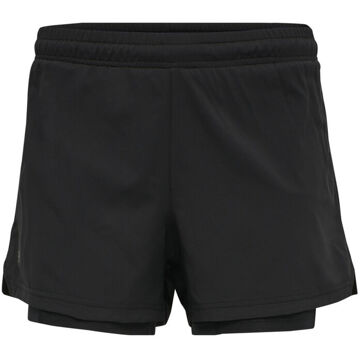 Newline 2in1 Shorts Dames zwart - XS,XL