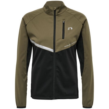 Newline Boston Shell Jacket Softshelljack Heren-Zwart,Olijf