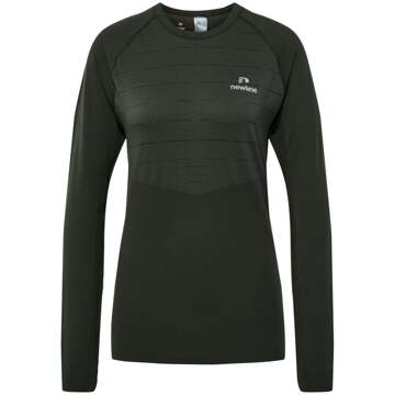 Newline Pace Seamless Topje Hardlopen Dames beige - L