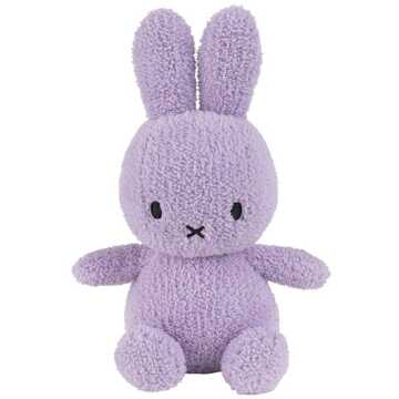 Nijntje terry knuffel, formaat 23 cm, lila