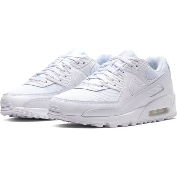 Nike Air Max 90 Heren Sneakers - White/White-White-Wolf Grey - Maat 43