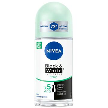 NIVEA Deodorant NIVEA Black & White Fresh Female Roll On 50 ml