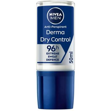NIVEA Deodorant NIVEA Men Derma Dry Control Maximum Roll-On 50 ml