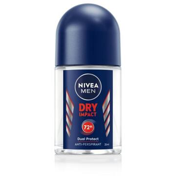 NIVEA Deodorant Nivea Men Dry Impact Roll On Deo Mini 25 ml