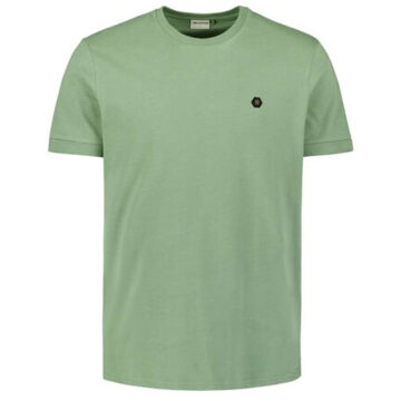 No Excess T-shirt crewneck peached green Groen - L