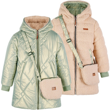 Nono meisjes winterjas Groen - 146-152