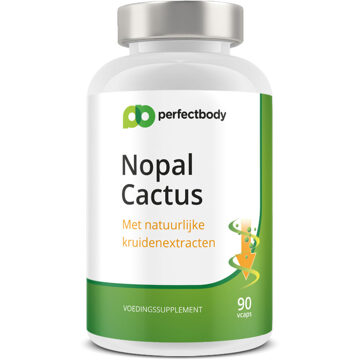 Nopal Cactus Extract Capsules - 90 Vcaps - PerfectBody.nl