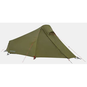 Nordisk Svalbard PU 1-Persoons Tunneltent Groen - One size