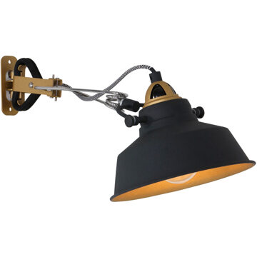 Nové Wandlamp Zwart