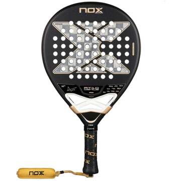 Nox GENIUS 18K ALUM Padel racket zwart - nosize