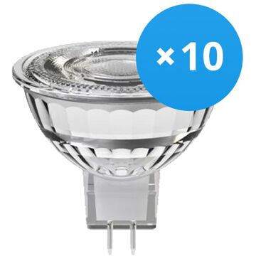 Noxion Voordeelpak 10x Noxion Led Spot Gu5.3 Mr16 7.5w 621lm 36d - 830 Warm Wit | Dimbaar - Vervangt 50w